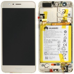 Écran complet Honor 8 Huawei Gold 02350USE