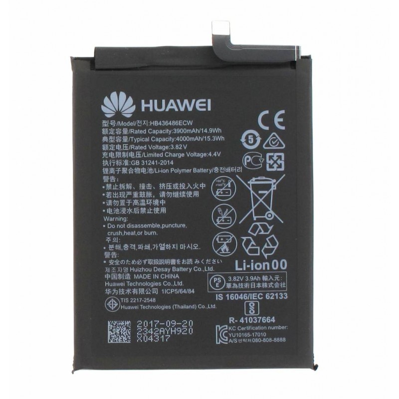 Batterie HB436486ECW Huawei 24022342